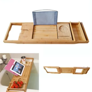 Bamboo Bath Caddy Tray