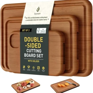 Bamboo Cutting Board Set